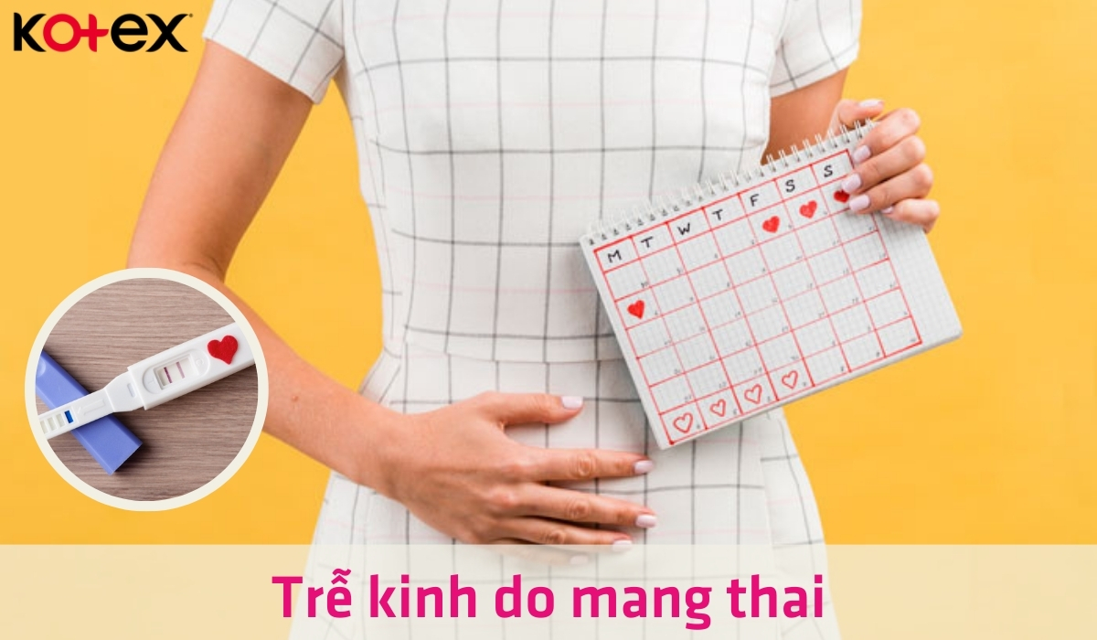 Trễ kinh do mang thai