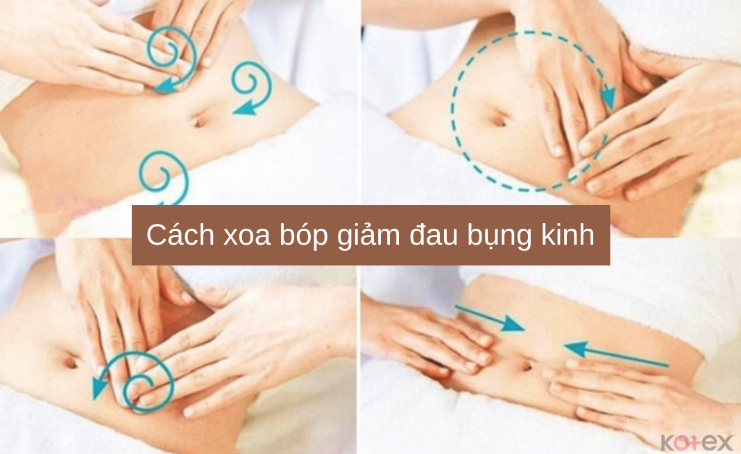 Cách xoa bụng giảm đau bụng kinh: Bí quyết đơn giản cho ngày "đèn đỏ" dễ chịu