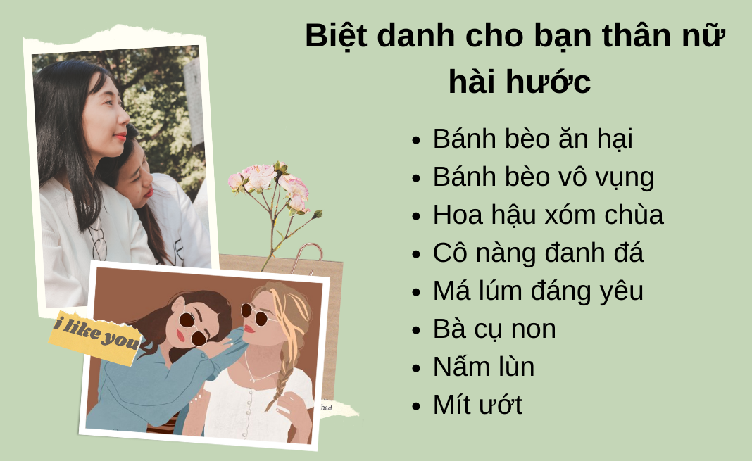 Biệt danh hay cho BFF: 1001 Nickname cho Bạn Thân Độc Đáo và Ý Nghĩa