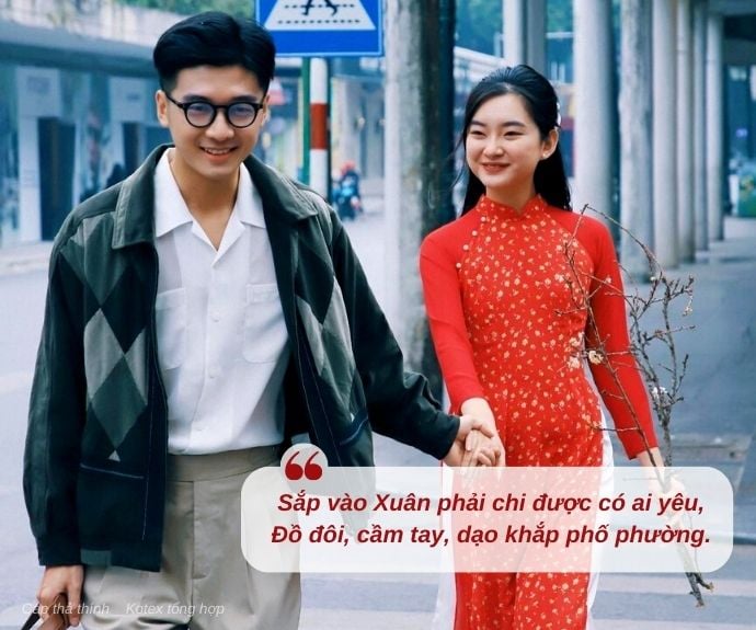 Cap thả thính gái vào ngày Tết cho trai