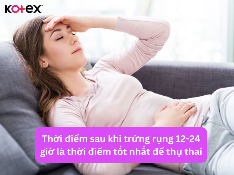 Nhiều bạn cảm thấy buồn nôn, chán ăn hơn bình thường vào những ngày rụng trứng 