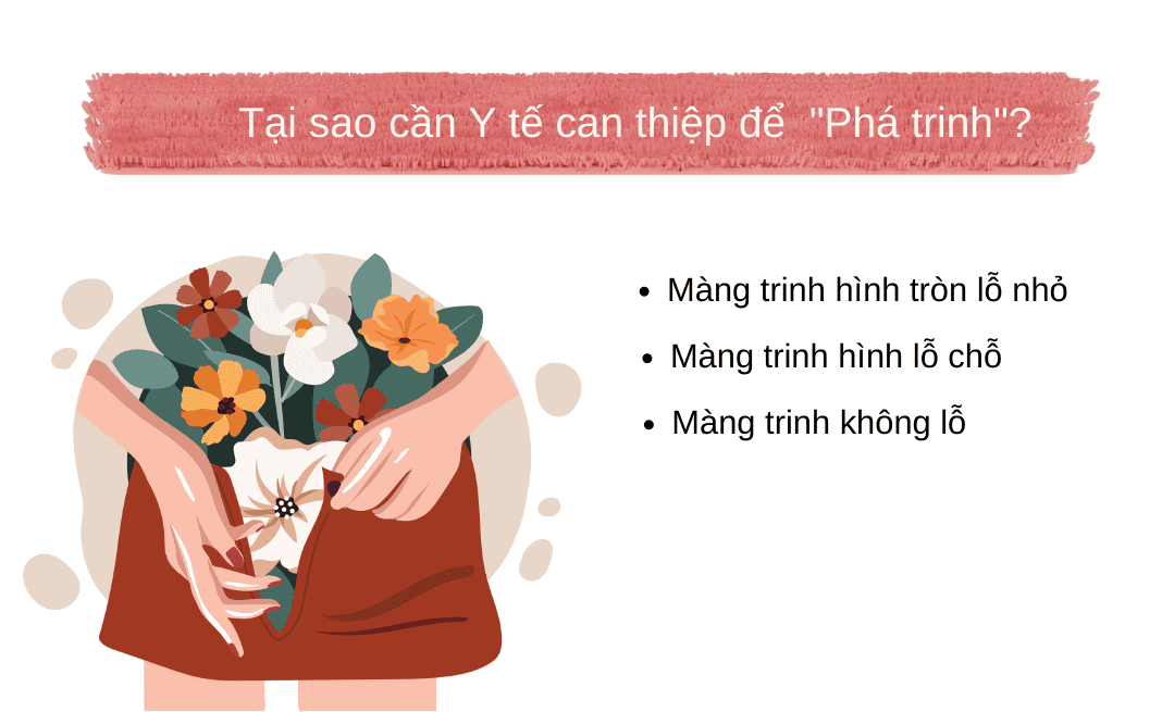 Phá trinh phải nhờ y tế can thiệp