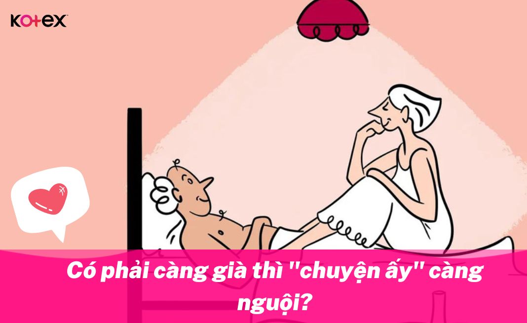 Có phải càng già thì “chuyện ấy” càng nguội?