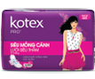 Kotex Pro Mặt Lưới Siêu Thấm, Siêu Mỏng Cánh, 20 Miếng 